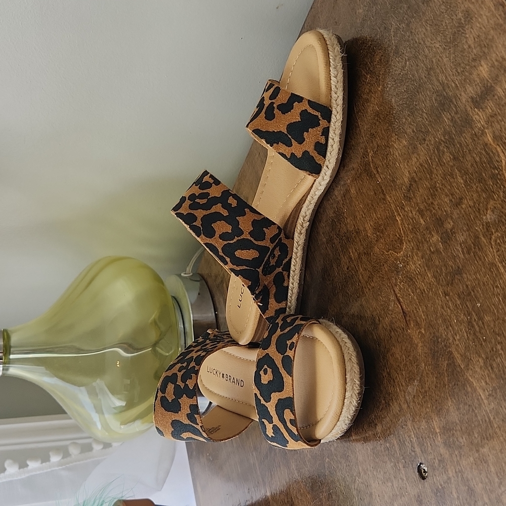 Lucky Brand Leather Size 6 Sandals